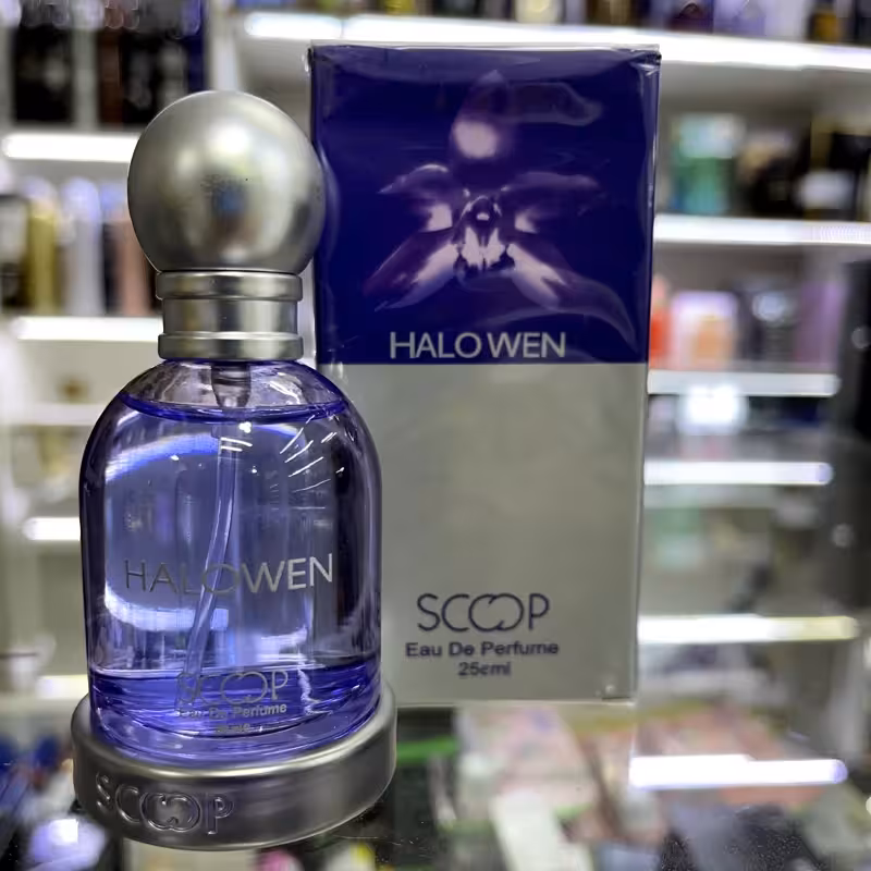 عطر جیبی  زنانه اسکوپ مدل halowen  حجم 25 میلی لیتر با رایحه خنک و شیرین | amazonchi