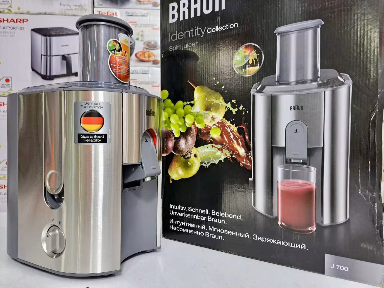 آبمیوه‌گیری تک کاره مارک براون مدل j700