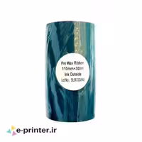 ریبون چاپ لیبل پرینتر Premium WAX 110mm*300m