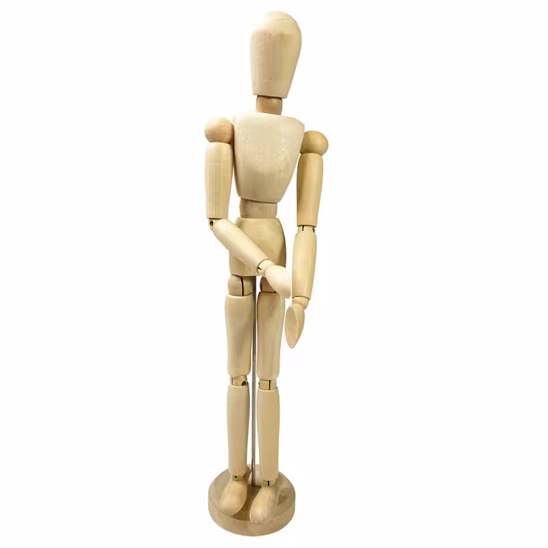 مانکن پارس آرتیست مدل آدمک چوبی کد p8682