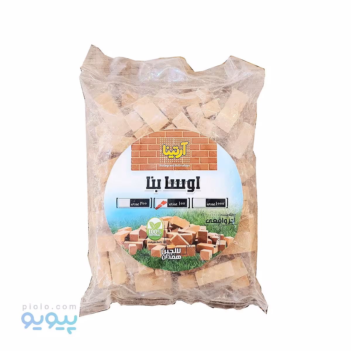 آجر فله ای 100 قطعه