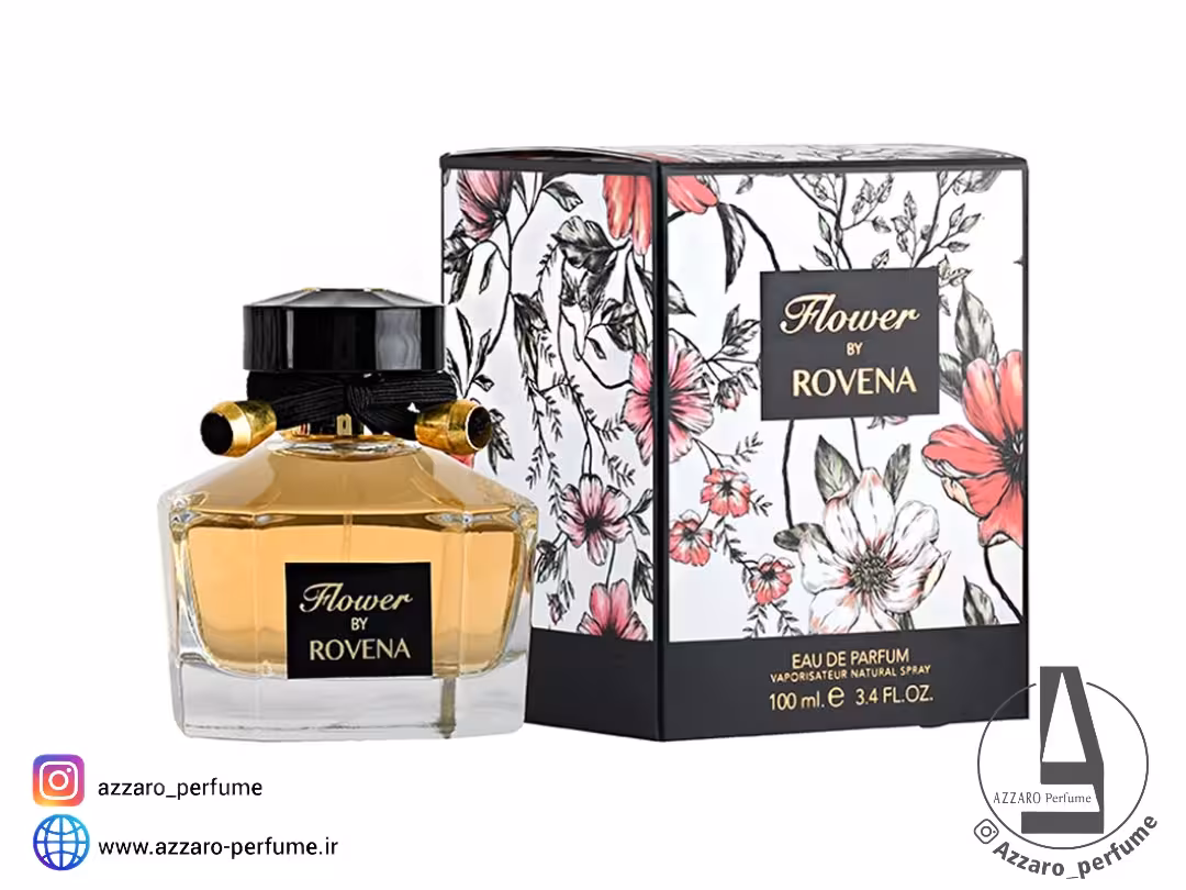 ادکلن زنانه روونا Flower رایحه گوچی فلورا حجم 100 میل