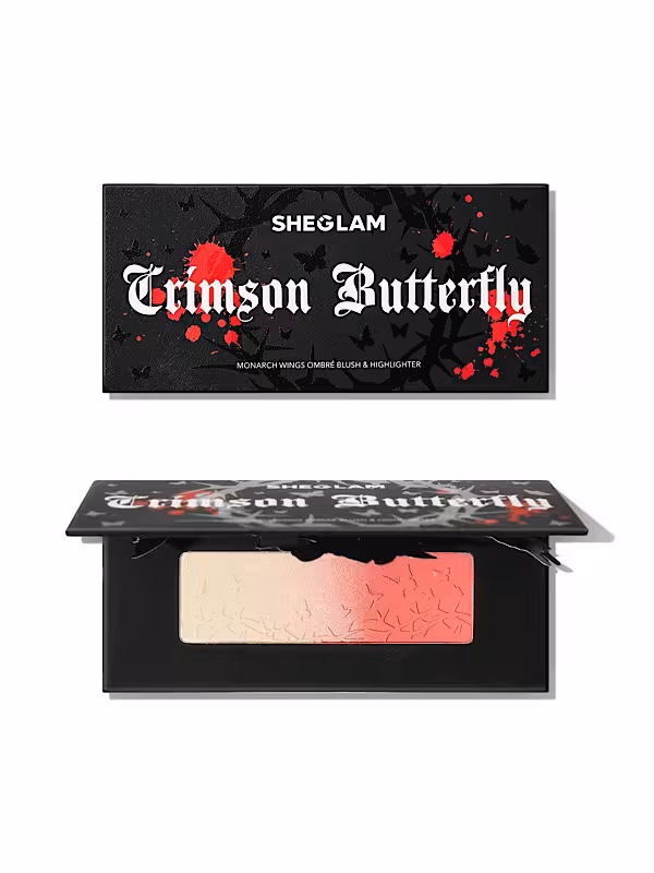 رژگونه و هایلاتر Monarch Wings Ombré کالکشن Crimson Butterfly شیگلم SHEGLAM