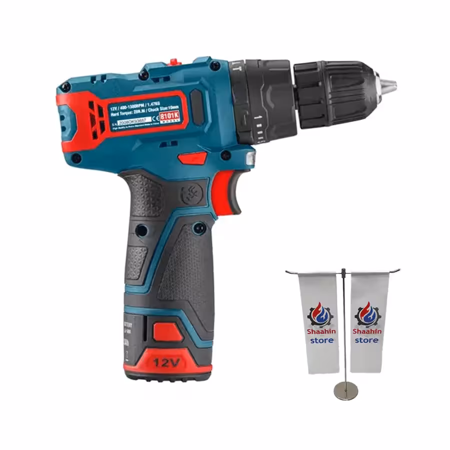 دریل پیچ گوشتی شارژی رونیکس مدل 8101K