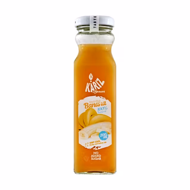 آبمیوه مخلوط موز و سیب کاریز 750 میلی لیتری