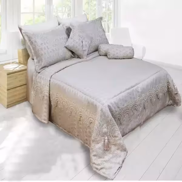 سرویس روتختی دونفره مدل دانتل شکوفه عرض 160