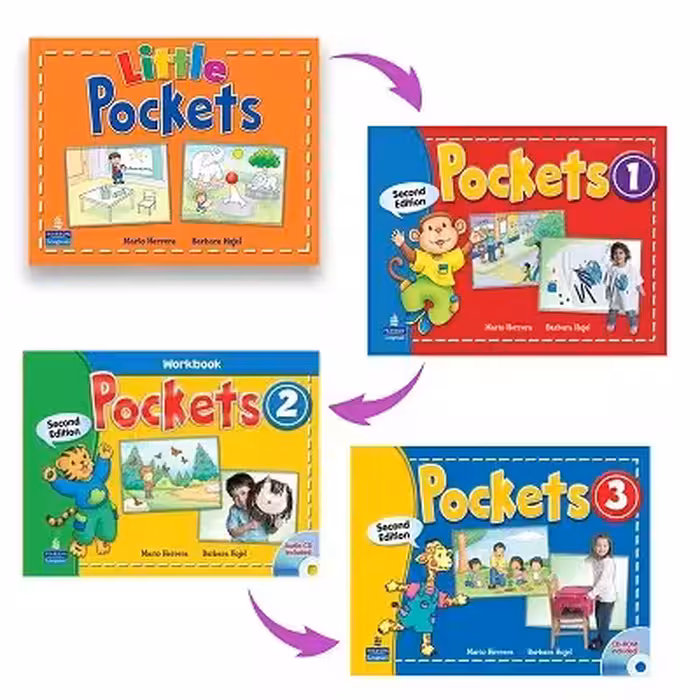 مجموعه 4 جلدی پاکتس | کتاب انگلیسی Pockets
