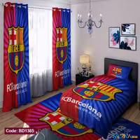 ست اتاق خواب پسرانه طرح بارسلونا کد BD1385