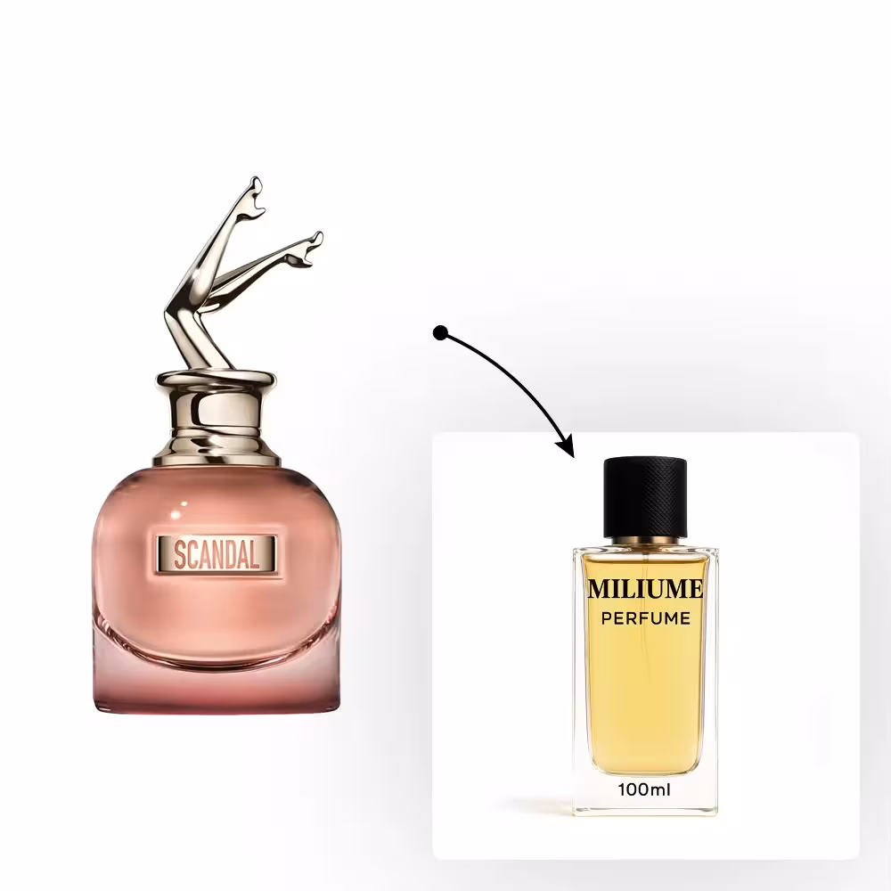 اسانس عطر Jean Paul Gaultier Scandal By Night برند Argeville - کد 1201 - ژان پل گوتیه اسکندال بای نایت 100ML - میلیوم پرفیوم