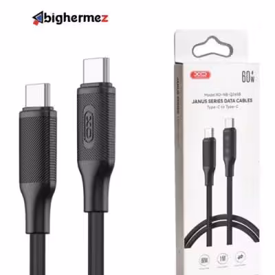 کابل شارژ دوسر TYPE-C ایکس او مدل XO-NB-Q265B به طول 1 متر