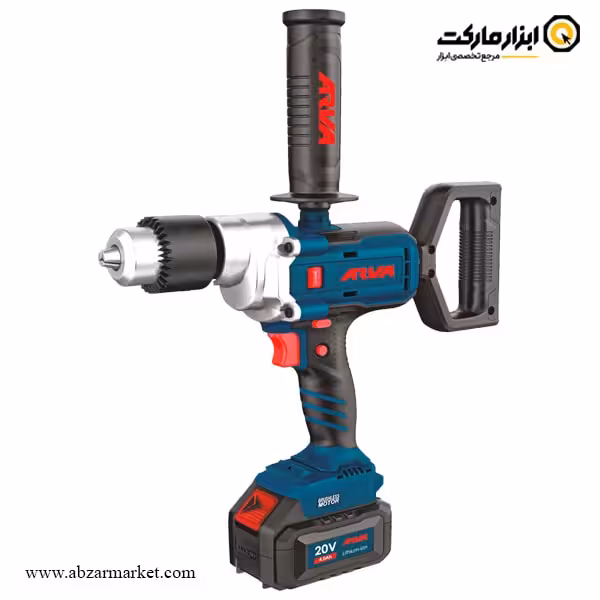 همزن و دریل شارژی چکشی آروا براشلس 20 ولت مدل 5807