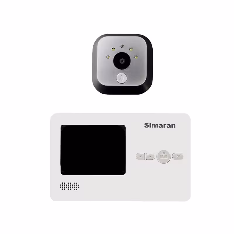 چشمی دیجیتال درب آپارتمان سیماران مدل HF-28/M | چاوه