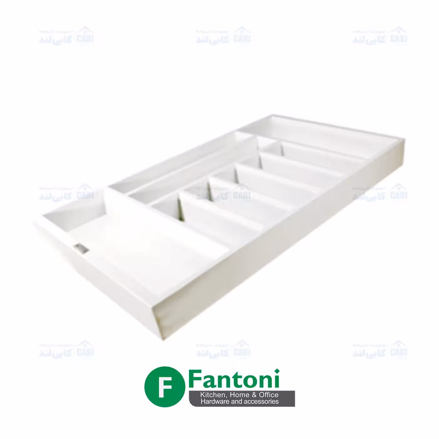 جای قاشق و چنگال چوبی رنگ سفید جهت یونیت فانتونی مدل O041 تا O043
