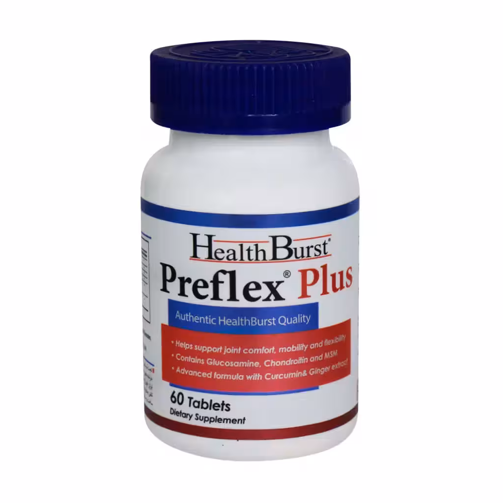قرص پریفلکس پلاس هلث برست 60 عدد Health Burst Preflex Plus 60 Tablets