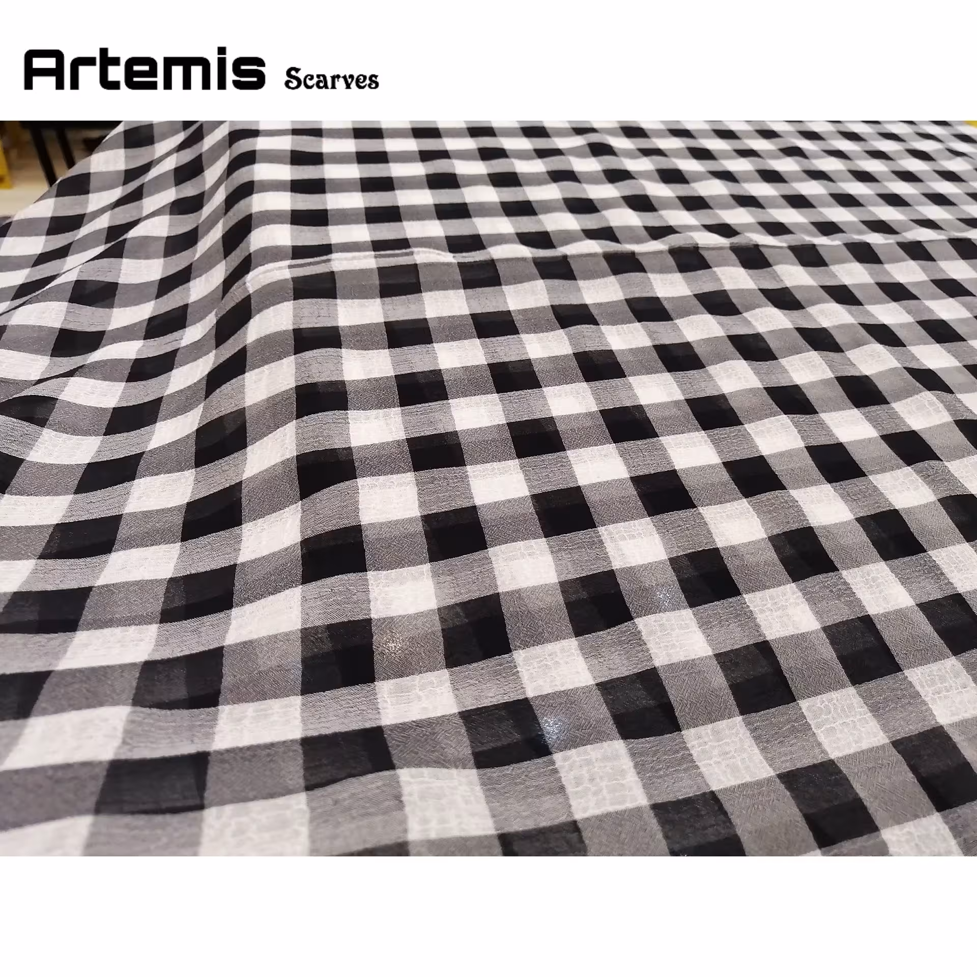 شال کریشه چهار خونه