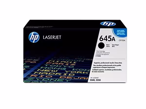 کارتریج تونر مشکی اچ پی 645A