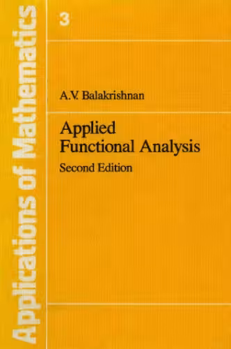 خرید و دانلود نسخه کامل کتاب Applied Functional Analysis