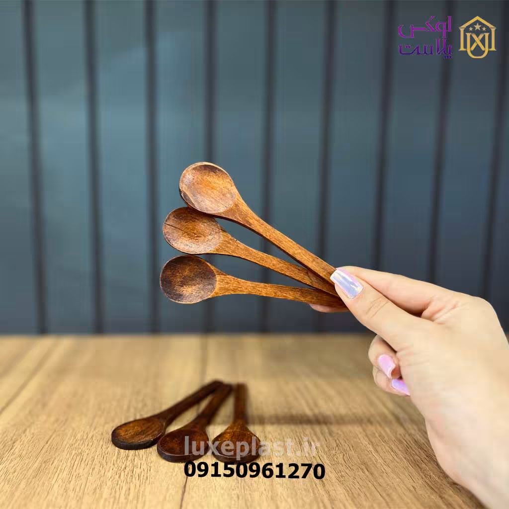 بسته 6 عددی پیمانه چوبی 12 سانت