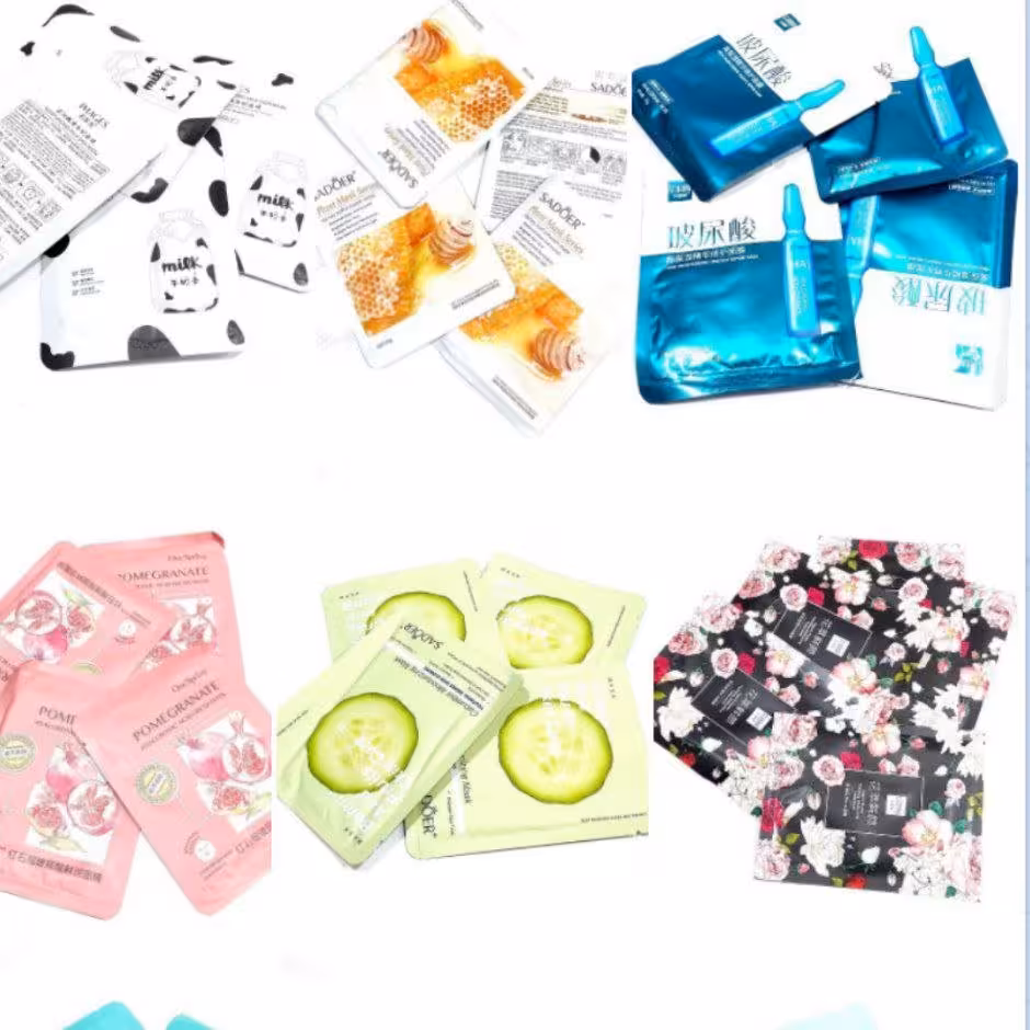 ماسک های ورقه ای صورت 