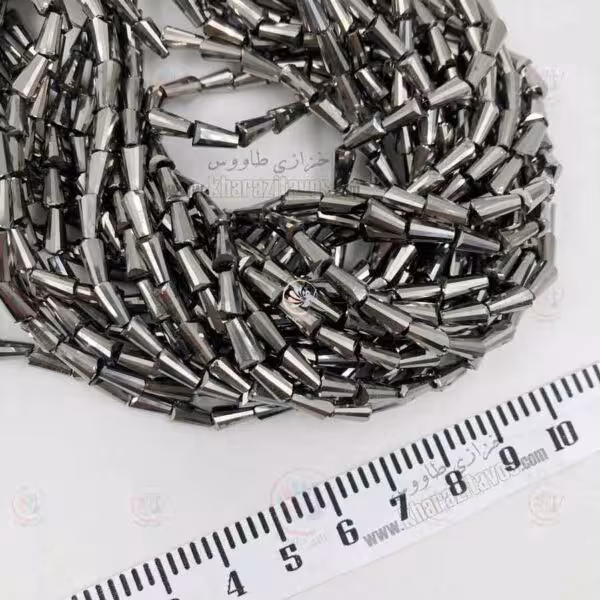 کریستال پافیلی 4 در 8 ( نقره ای متالیک )