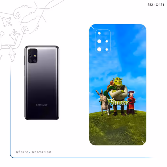 برچسب پوششی ماهوت مدل Shrek مناسب برای گوشی موبایل سامسونگ Galaxy M31S