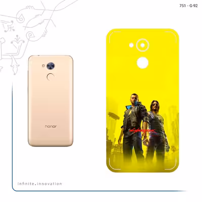 برچسب پوششی ماهوت مدل Cyberpunk Game Series مناسب برای گوشی موبایل آنر 5C Pro