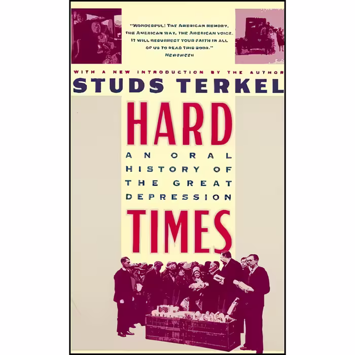 کتاب Hard Times اثر Studs Terkel انتشارات Pantheon