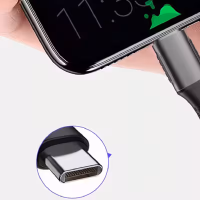 کابل تبدیل USB به USB-C ویوو مدل F12 طول 1.2 متر