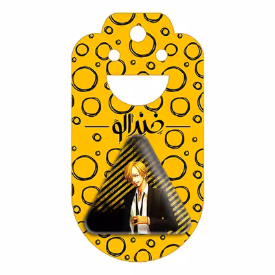 پیکسل خندالو طرح سانجی انیمه وان پیس مدل مثلثی کد 11445