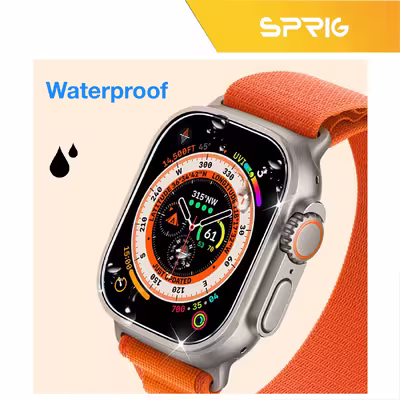 محافظ صفحه نمایش شیشه ای اسپریگ مدل SH-SPG مناسب برای ساعت هوشمند هاینو تکو T94 Ultra Max / T93 Ultra max / T89 Ultra / T99 Ultra Max مجموعه دو عددی