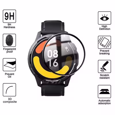 محافظ صفحه نمایش گودزیلا مدل GS-ARM مناسب برای ساعت هوشمند شیائومی S1 Active به همراه بند