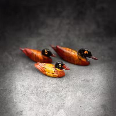 دکوری مدل اردک مجموعه 3 عددی 