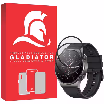 محافظ صفحه نمایش گلادیاتور مدل GWP1000 مناسب برای ساعت هوشمند هوآوی GT 2 Pro