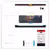 برچسب پوششی ماهوت مدل BARCELONA-2 مناسب برای تبلت سامسونگ Galaxy Tab A 10.1 2016 T585