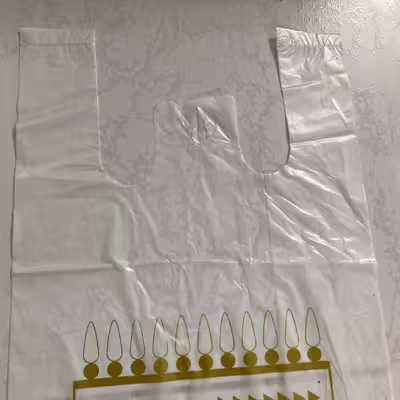 نایلون بسته بندی مدل دسته دار 65.55 بسته 50 عددی