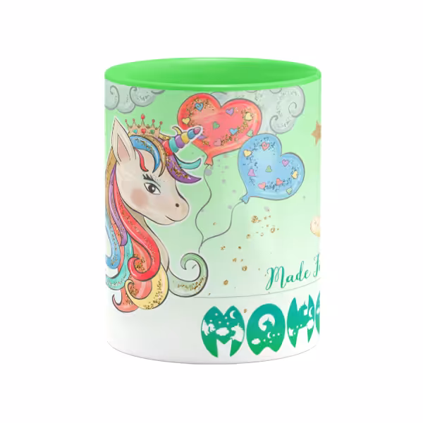 ماگ مدل اسب تک شاخ طرح مهدیه