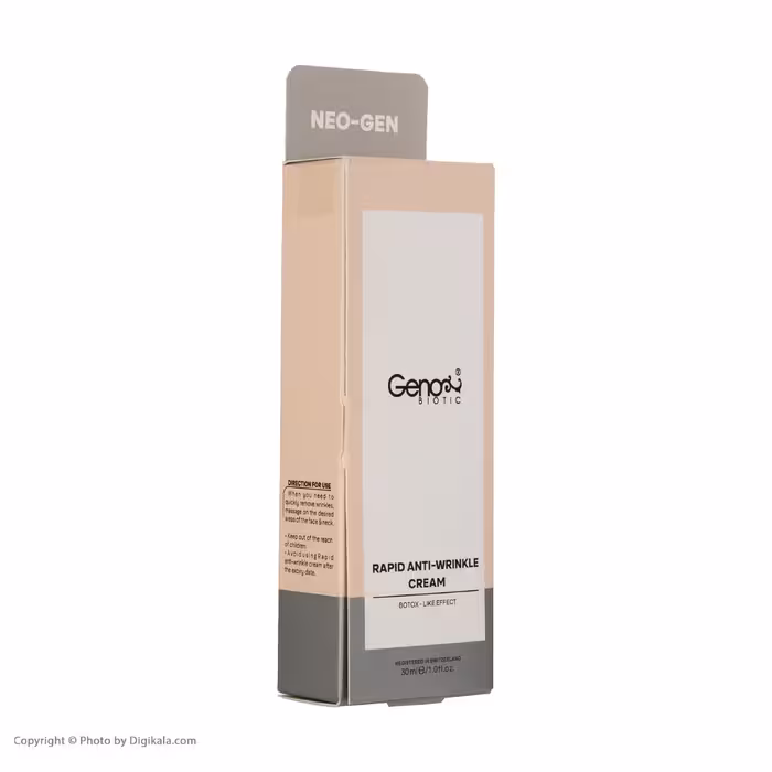 کرم ضد چروک ژنوبایوتیک مدل RW حجم 30 میلی لیتر