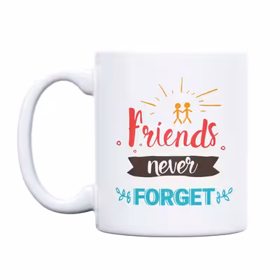 ماگ طرح بهترین رفیق مدل شمیمه