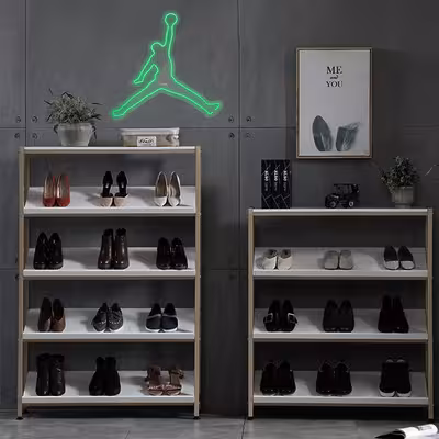 چراغ دیواری نئون دیزاین طرح Jordan_GR