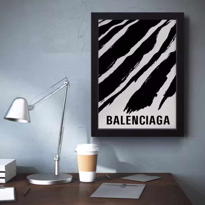 تابلو مدل مینیمال Balenciaga کد m2450-b
