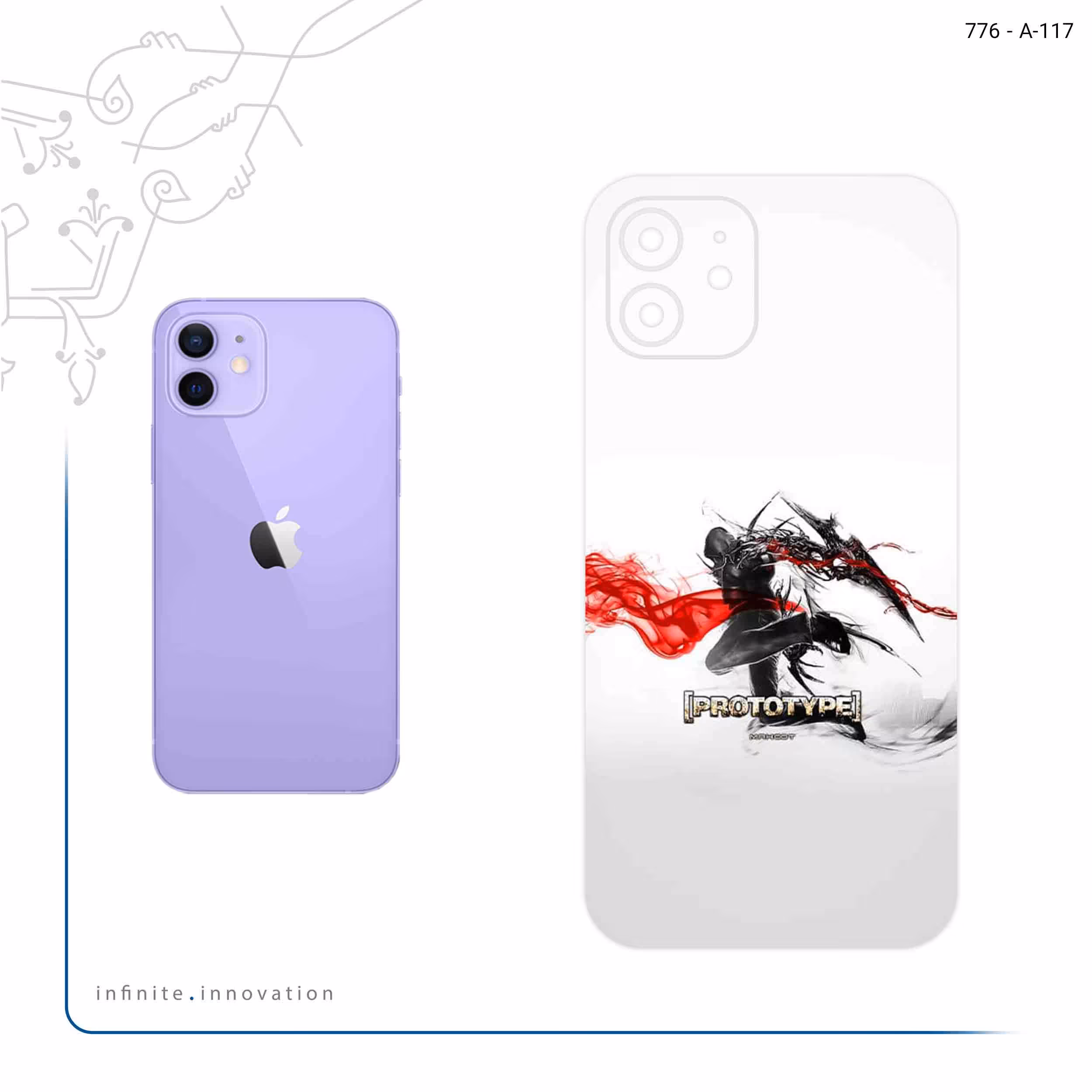 برچسب پوششی ماهوت مدل Prototype Game Series مناسب برای گوشی موبایل اپل iPhone 12