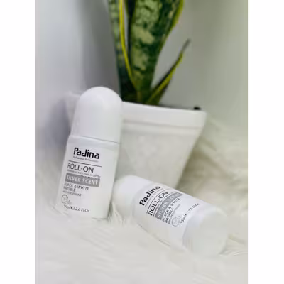 رول ضد تعریق پادینا مردانه مدل SILVER SCENT  حجم 75 میلی لیتر مجموعه 2 عددی