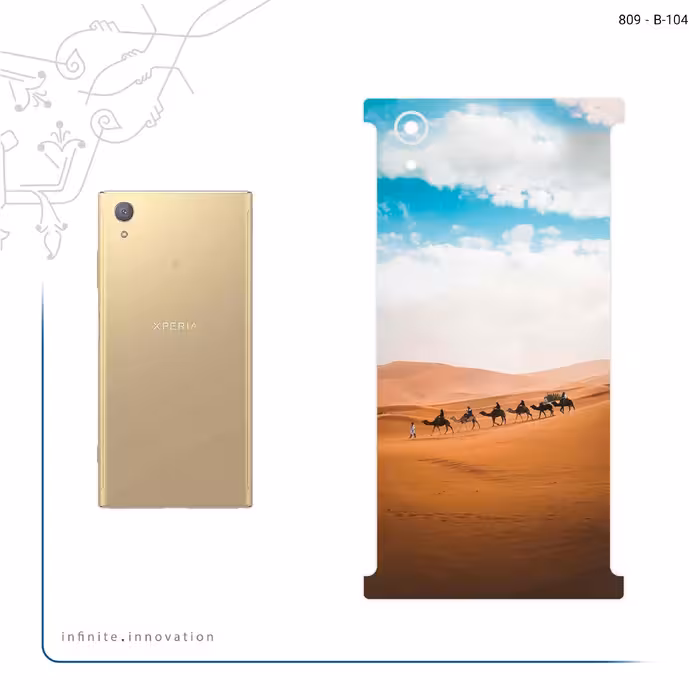 برچسب پوششی ماهوت مدل Camel مناسب برای گوشی موبایل سونی Xperia XA1 Plus