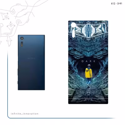 برچسب پوششی ماهوت مدل Dark مناسب برای گوشی موبایل سونی Xperia XZ