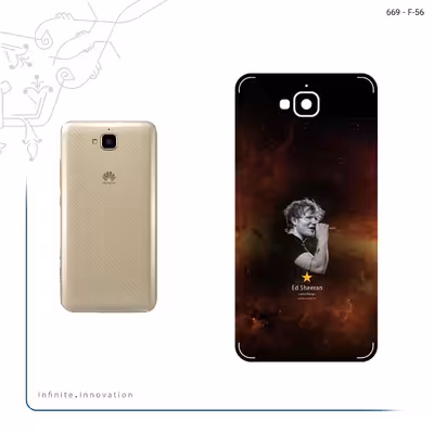 برچسب پوششی ماهوت مدل Ed Sheeran مناسب برای گوشی موبایل هوآوی Y6 Pro