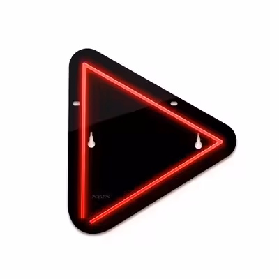 چراغ دیواری نئون دیزاین طرح Play-BL_RD