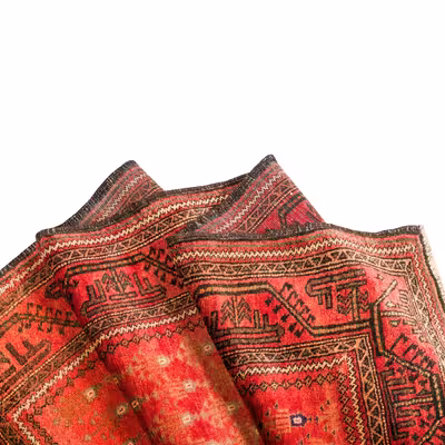 فرش دستبافت سه متری مدل نقشه بلوچ  کد 22.1200