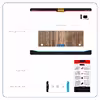 برچسب پوششی ماهوت مدل Light Walnut Wood مناسب برای تبلت سامسونگ Galaxy Note 10.1 2012 N8010