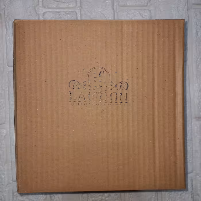 بشقاب غذاخوری لورین مدل تخت 27 ملورین بسته 6 عددی