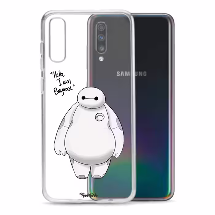 کاور طرح بیگ هیرو مناسب برای گوشی موبایل سامسونگ Galaxy A70